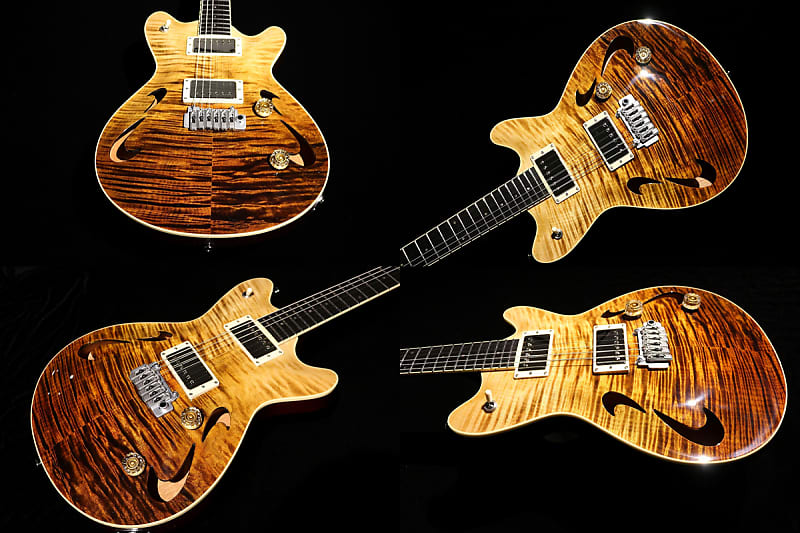 T's Guitars Arc-Hollow 22 Brawn Faded[Made in Japan]