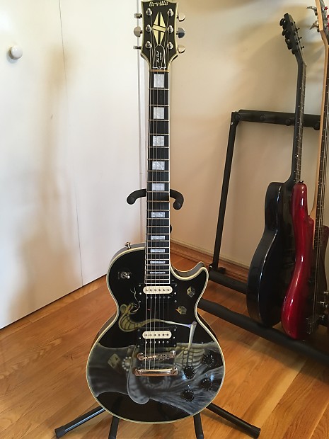 Orville by Gibson Les Paul Custom ブラック 1991 Orville by Gibson Les Paul Custom LPC Made in Japan