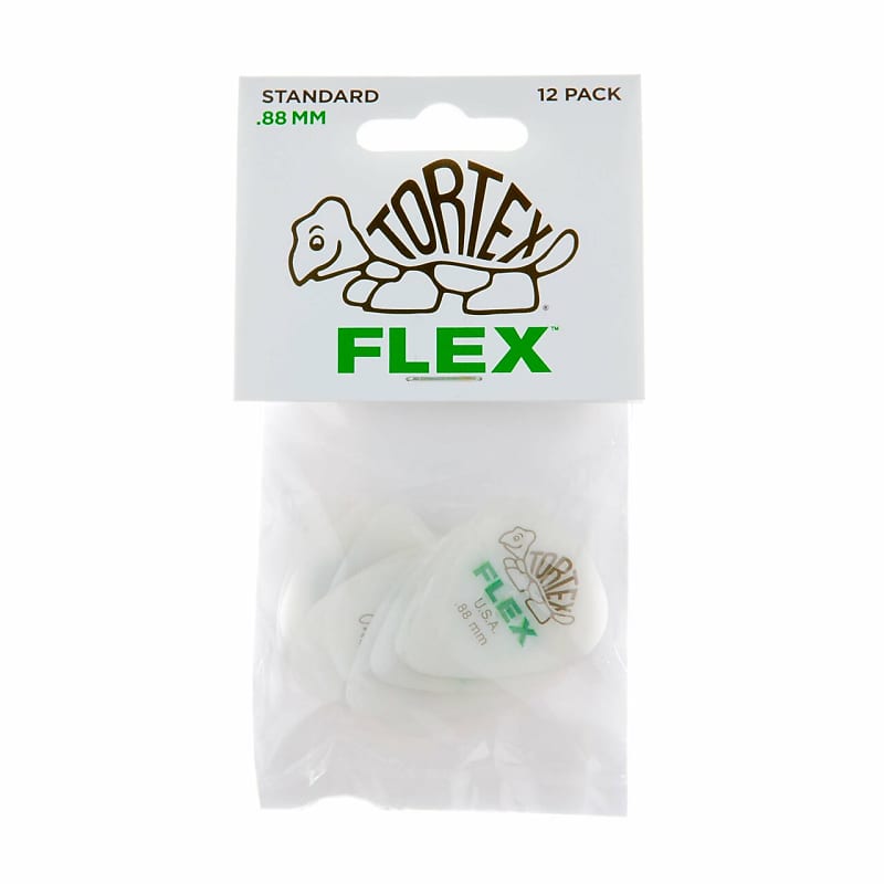 Dunlop Tortex Flex Picks .88mm 12-Pack image 1