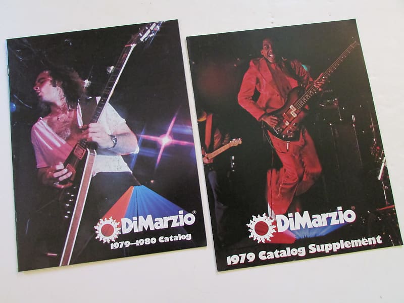 DiMarzio 19791980 Color Catalog & 1979 DiMarzio Color Reverb