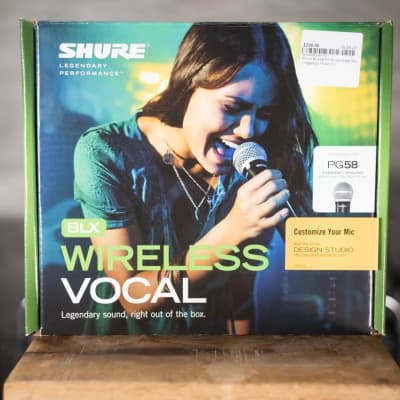Shure BLX24/PG58 Handheld Wireless System with PG58 Handheld Microphone H10 image 10