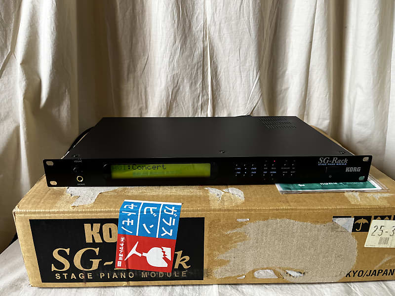 Korg SG-RACK STAGE PIANO MODULE 1U rack SG Pro X w/ box