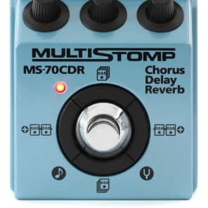 Zoom MS-70CDR MultiStomp Chorus / Delay / Reverb Pedal image 8