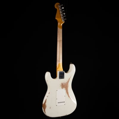 Fender Custom Shop Limited Edition 1964 L-Series Stratocaster Heavy Relic - Aged Olympic White image 14