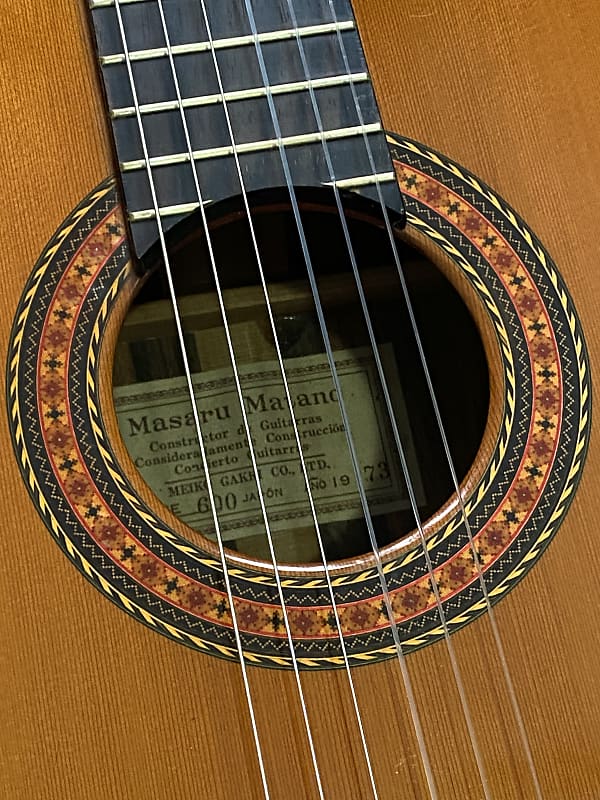 Masaru Matano Clase 600, 1973 Classical guitar | Reverb