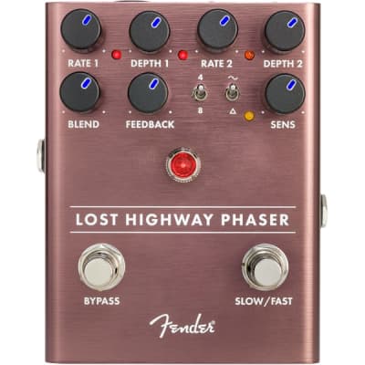 Reverb.com listing, price, conditions, and images for fender-lost-highway-phaser-pedal