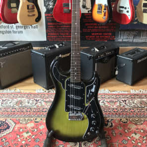 Burns Club Series Marquee Green Burst | Reverb Finland