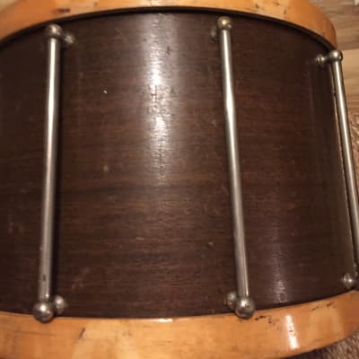 Ludwig Marching Snare 1940's - Brown image 5