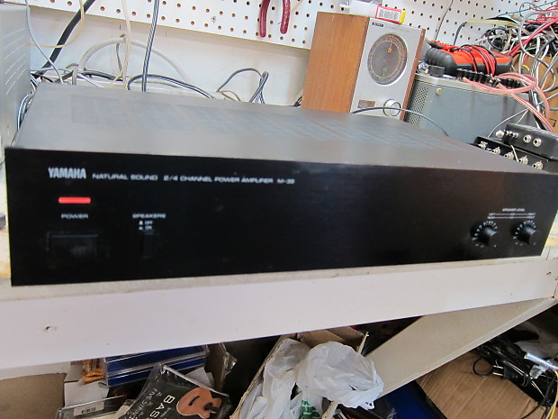 Yamaha M-35 S/4 Channel Power amp, 70WPC 2 Channel, 35WPC 4