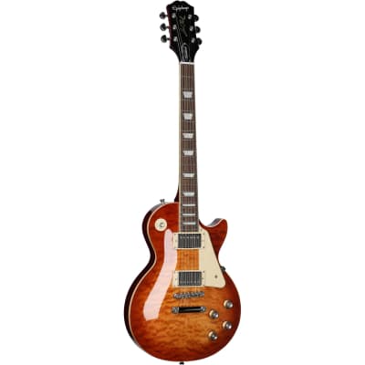 Epiphone Limited Edition Les Paul Standard '60s Quilt Top Electric Guitar, Dark Honey image 4