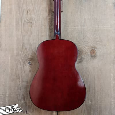 Hohner HG-13 Vintage Classical Acoustic Guitar Natural w/ Chipboard Case image 5