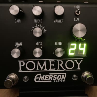 Emerson Pomeroy Boost/Overdrive/Distortion 2010s - Black image 6