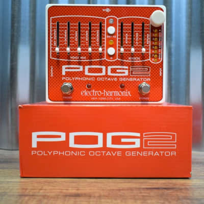 Electro-Harmonix EHX POG2 Polyphonic Octave Generator Guitar Bass Effect Pedal image 1
