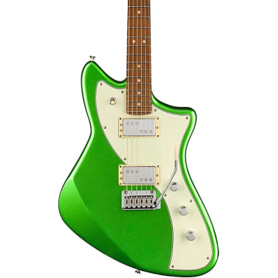 Fender Player Plus Meteora HH Electric Guitar Pau Ferro Fingerboard, Cosmic Jade image 2