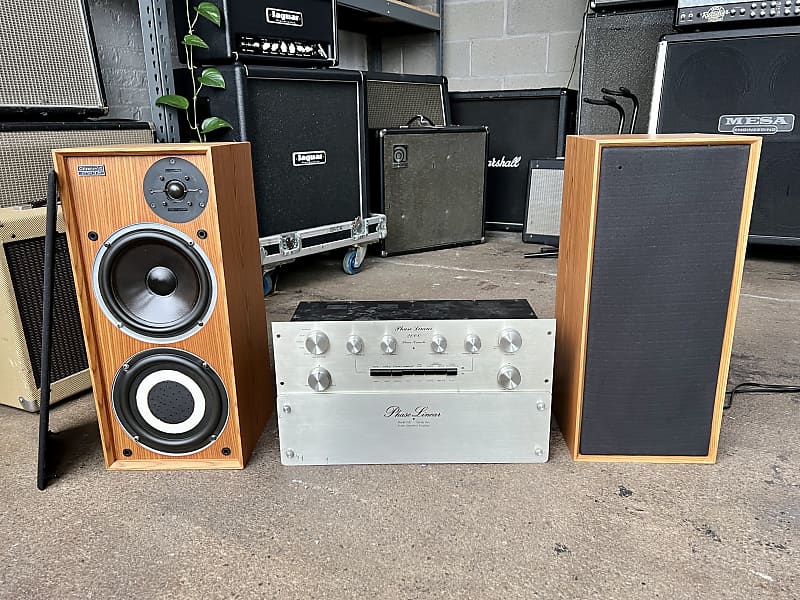 1970's Phase Linear 2000 Stereo Console with Model 200 Power Amp and Celestion Ditton 15 XR Speakers image 1