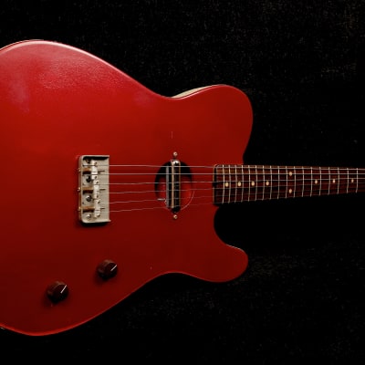 RebelRelic  Convertible -T  Semi Acoustic - Candy Apple Red - Shop Model for sale