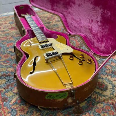 Gibson  ES-295  1958 Gold image 12