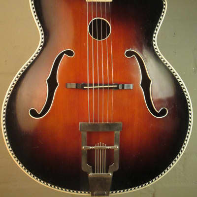 1950's Wolfgang Huttl "Pique Dame" Solid top. 16' Body, very nice. image 2