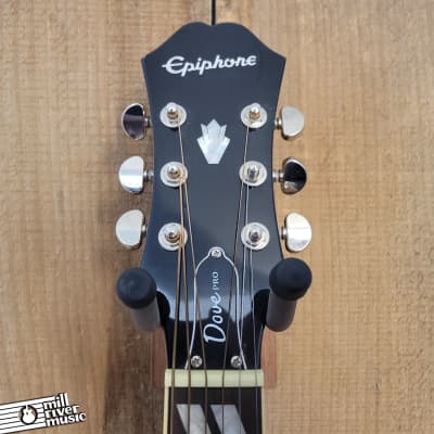 Epiphone Dove Pro Acoustic/Electric Guitar Used image 2