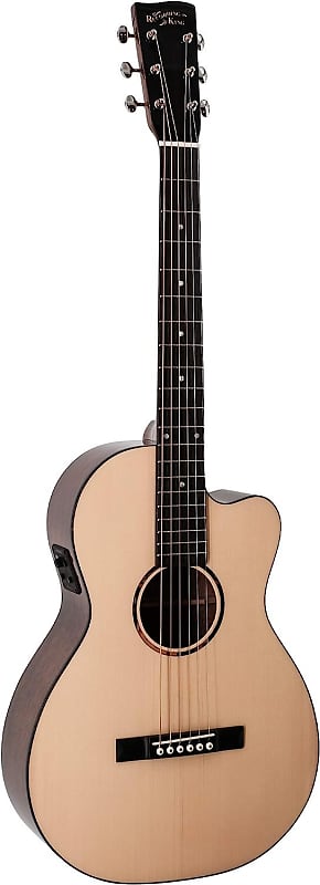 Recording King 6 String Acoustic-Electric Guitar, Right, Gloss Natural (RP-G6-CFE5) image 1