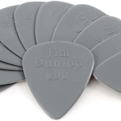 Dunlop 44P073 Nylon Standard Guitar Picks - .73mm Grey (12-pack) image 1