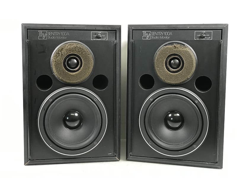 Electro-Voice EV Sentry 100A Studio Monitor Speakers Pair | Reverb