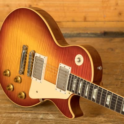 Gibson Custom 1959 Les Paul Standard Reissue HP Top | Dark Washed Cherry - VOS image 5