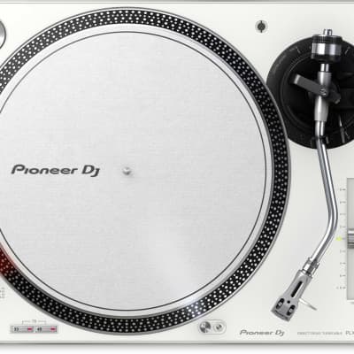 Pioneer PLX-500-W High-Torque Direct Drive Vinyl DJ turntable PLX-500 ( WHITE ). image 6