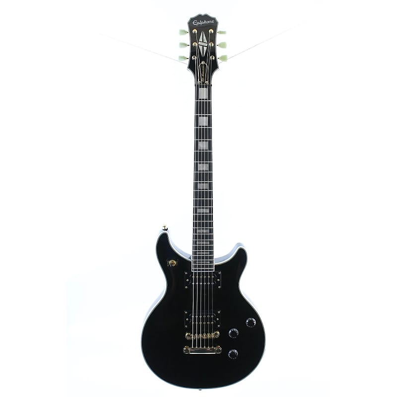 Epiphone Limited Edition 2014 Tak Matsumoto DC Custom Outfit Midnight Ebony