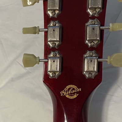 2002 Gibson Les Paul Custom Shop Series 5 - Cranberry Red image 3