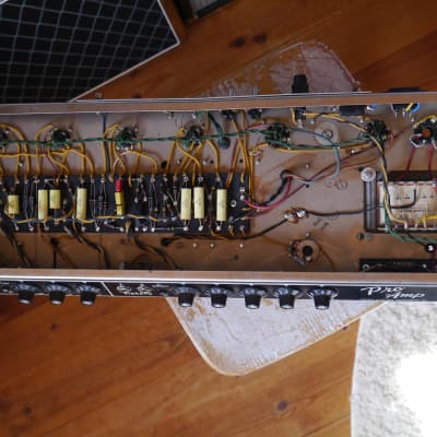 1964 Fender Pro Amp // fully serviced tube amp head // blackface era image 24