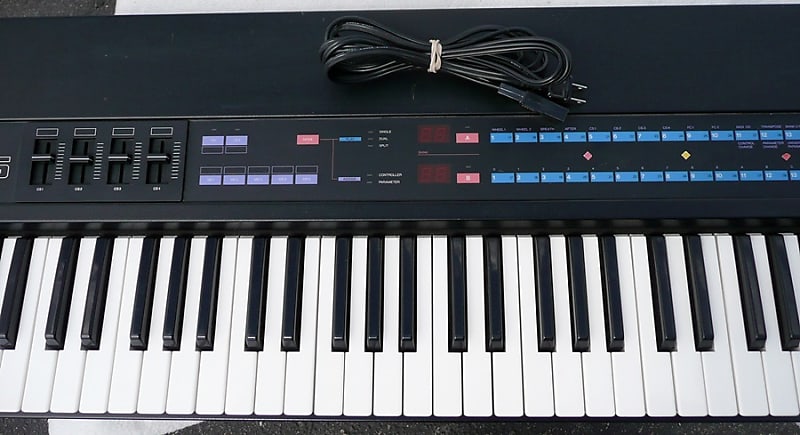 希少！YAMAHA シンセサイザー KX76 MIDI マスターキーボード Yamaha KX76 MIDI Keyboard Controller (1985) | Wolf Review