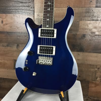 PRS SE Standard 24-08 Left-Handed Electric Guitar Translucent Blue, Gig Bag, 348 image 3