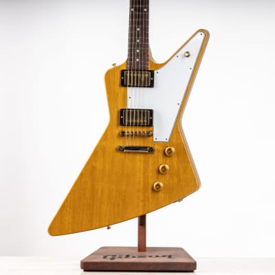 Gibson 1958 Korina Explorer White Pickguard , Natural | Demo for sale