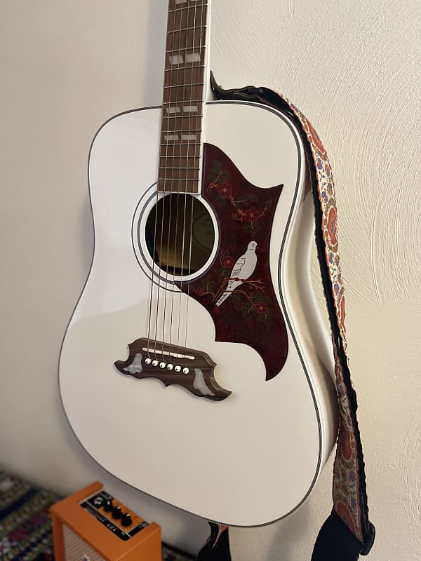 Epiphone Dove Pro Limited-Edition Acoustic-Electric Guitar - | Reverb