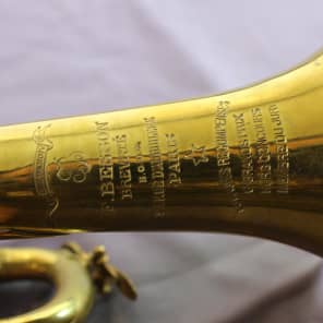 Pre-war French Besson Brevete Professional Trumpet **The J. Geils Collection** image 8