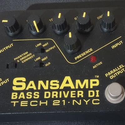 Tech 21 Sansamp Bass Driver D.I.