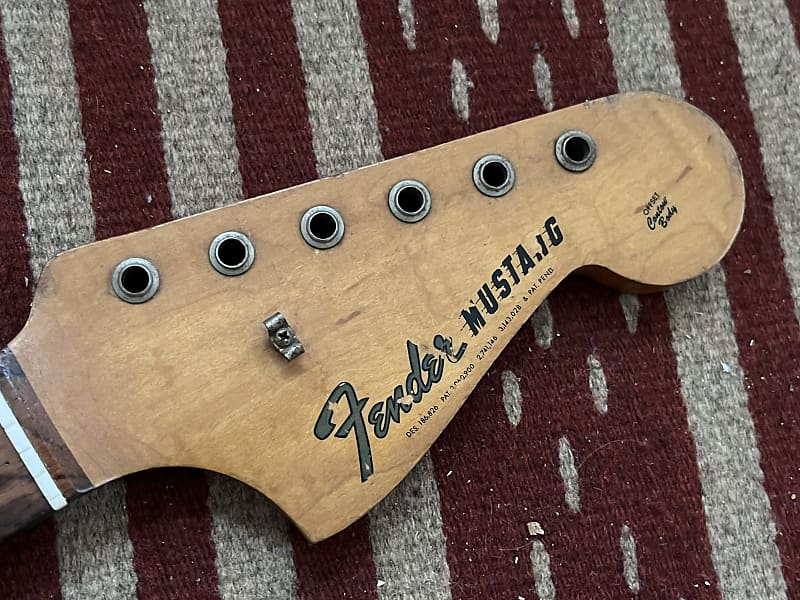 1964 Fender Mustang guitar neck 24" Awidth Reverb