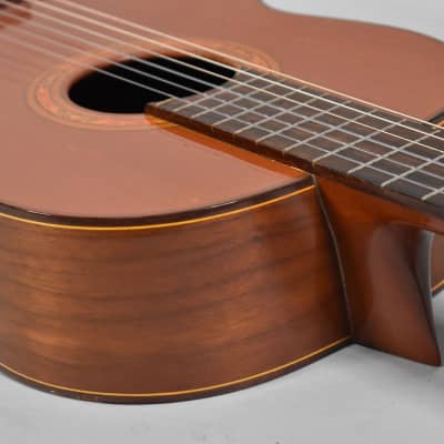 1976 Pimentel Classical Natural Finish Nylon String Acoustic Guitar image 5