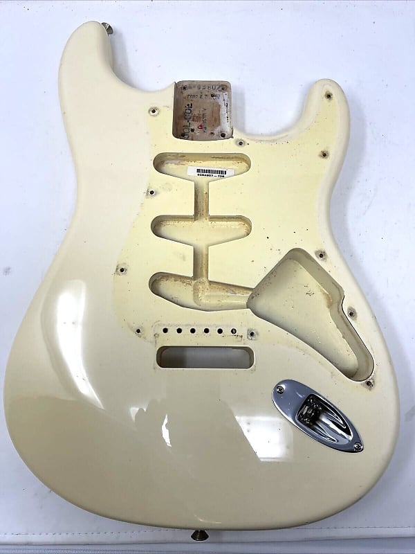 Fender American Vintage '62 Relic Stratocaster Olympic White Body USA 2003