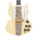 Gibson Custom Shop Jimi Hendrix 1967 SG Custom Aged Polaris White (Serial #67144)