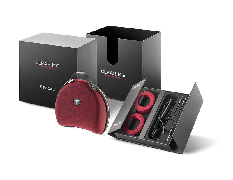 Focal Clear Magnesium Professional Headphones,  			