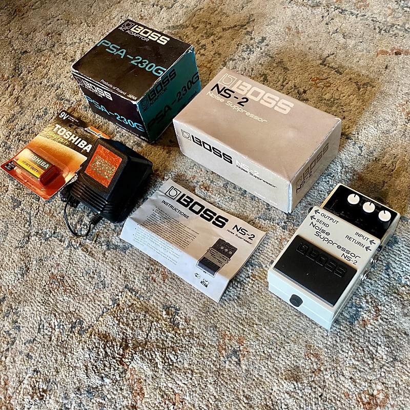 BOSS NS-2 ノイズSuppressor　MADE IN　JAPAN Amazon.com: BOSS NS-2 Noise Suppressor Guitar Pedal : Musical