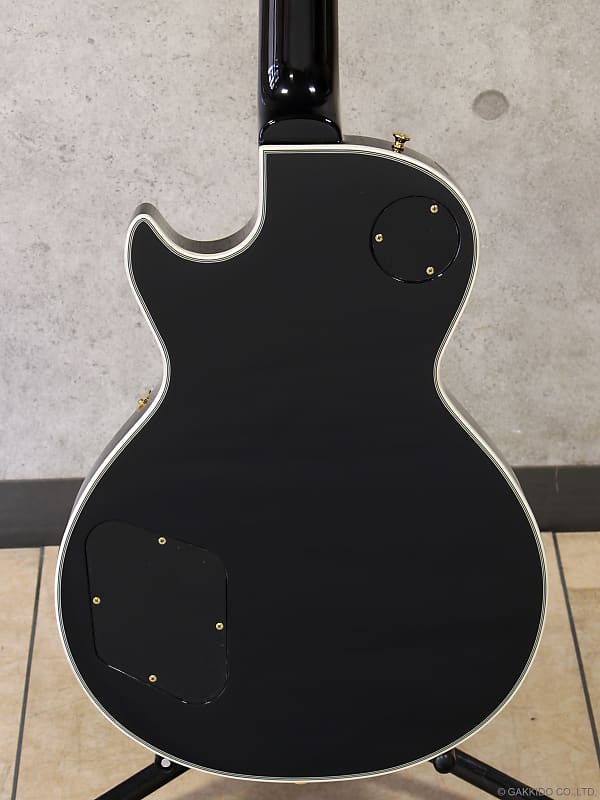 Edwards E-LP-CTM Black w/Hardshell Case, LP Custom Style