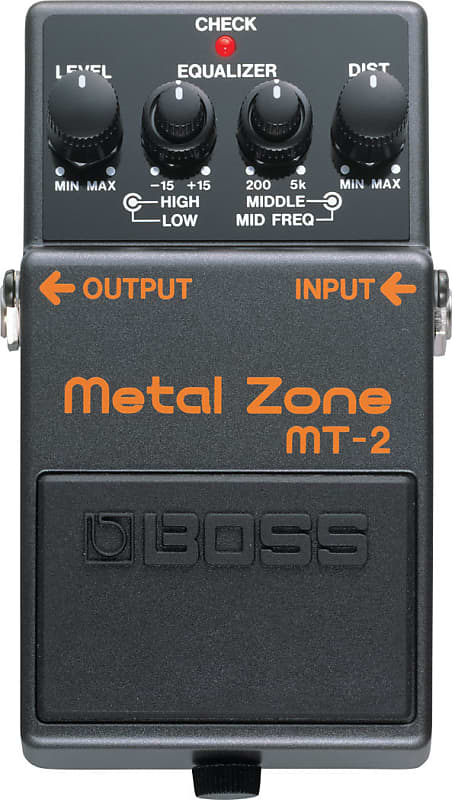 Boss MT-2 Metal Zone Guitar Distortion Effect Pedal image 1