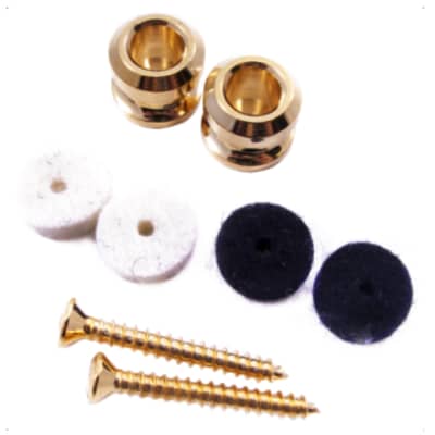 Fender American Series Locking Strap Buttons-Gold (2)