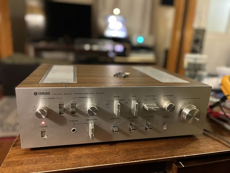 Yamaha CA-800 integrated amplifier (serviced)  			