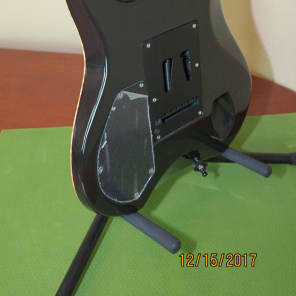 1995 Brian Moore Custom Guitars USA MC/1 Trans Dark Blue Burst / Carbon Fiber #398 image 10