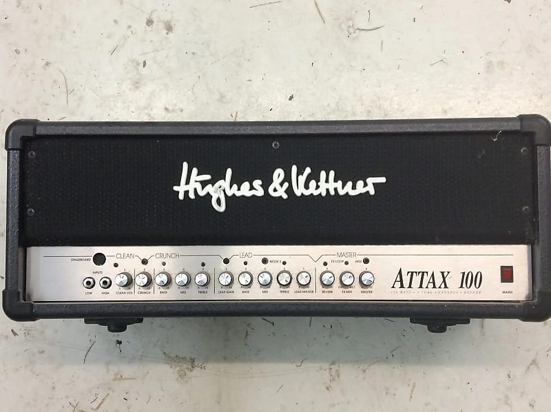 Hughes & Kettner ATTAX 100 3-Channel 120-Watt Hybrid Guitar Amp Head image 3