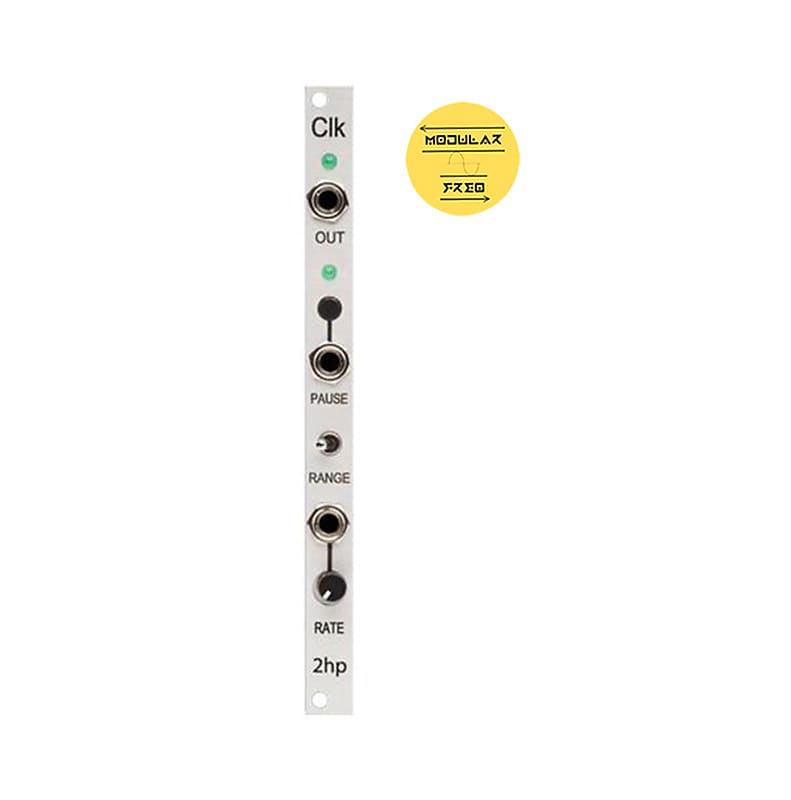 【2hp】Clk 2HP Clk Eurorack Clock Module - Black | Sweetwater
